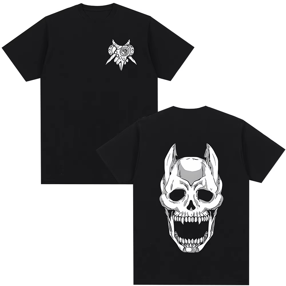Queen Street Fashion - アニメゴシックジョジョの奇妙な冒険キラークイーン Tシャツ 2026 夏メンズレディースファッションコットンストリート Y2K Tシャツ