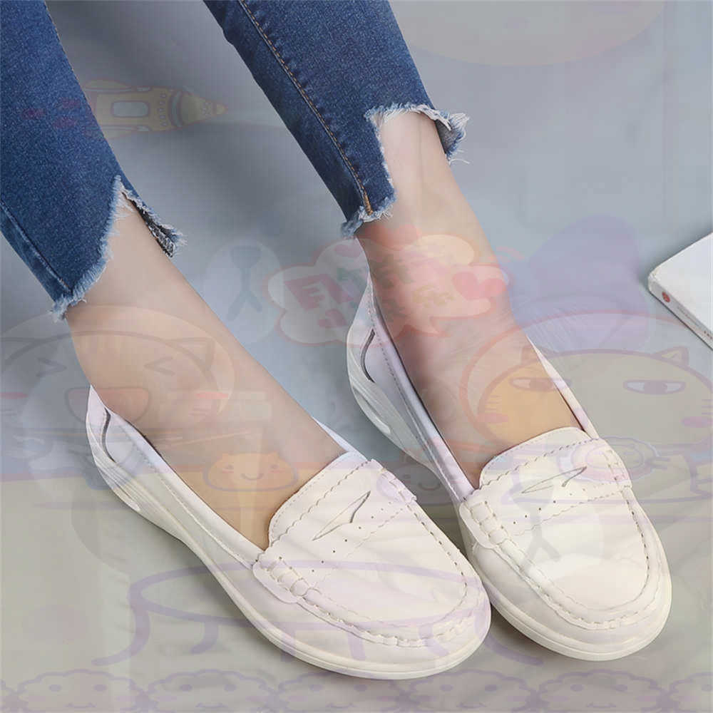 Guangzhou Street Fashion - ソフトスリッポンレディース大きいサイズの靴ウォーキングテニススケートボードレディーススニーカー高級ブランドスポーツカレッジドロップシッピング