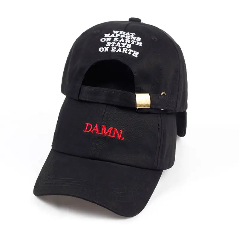 DAMN 刺繍入り帽子 男女兼用 DAMN。 ダッドハット  - Street Fashion Loverboy Hat のレビューと価格