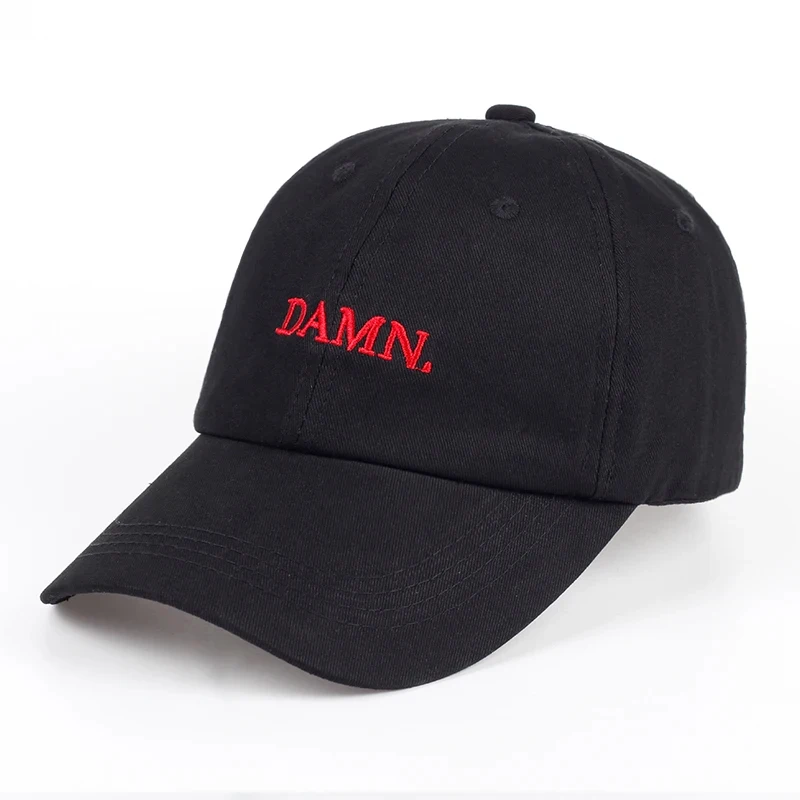 DAMN 刺繍入り帽子 男女兼用 DAMN。 ダッドハット  - Street Fashion Loverboy Hat のレビューと価格