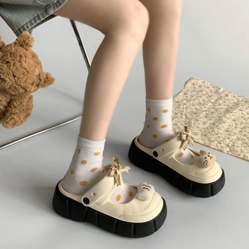 新しい可愛いDIY猫魚柄ファッションクロッグ、女性用室内スト - Fashion Street Cat のレビューと価格