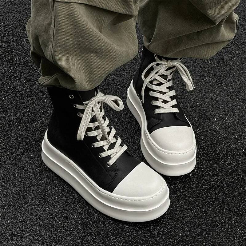 多用途でトレンディなハイカットメンズストリートスタイルファッ - Street Fashion Rome のレビューと価格