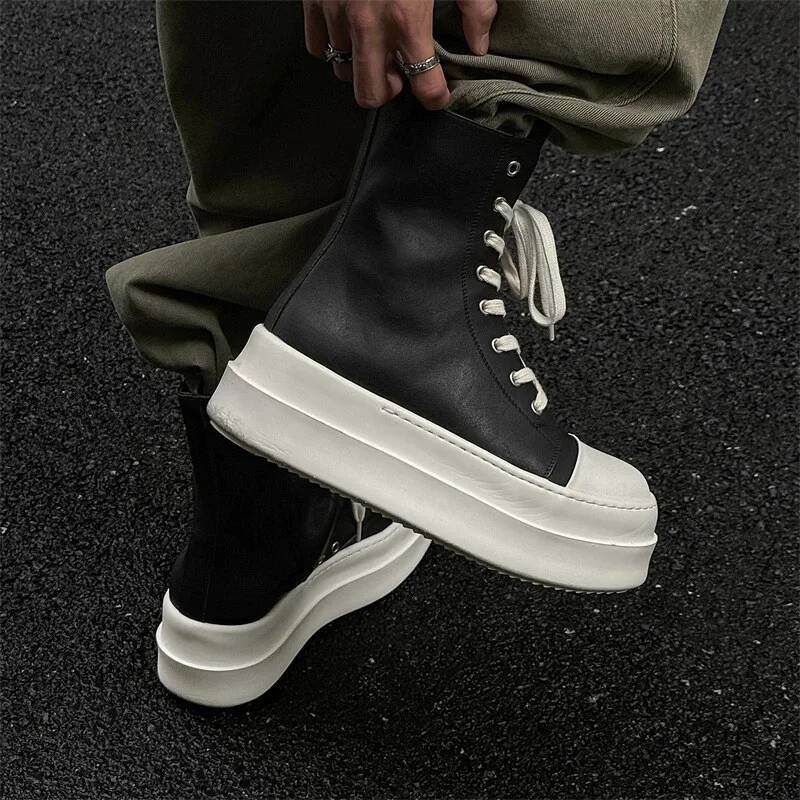 多用途でトレンディなハイカットメンズストリートスタイルファッ - Street Fashion Rome のレビューと価格