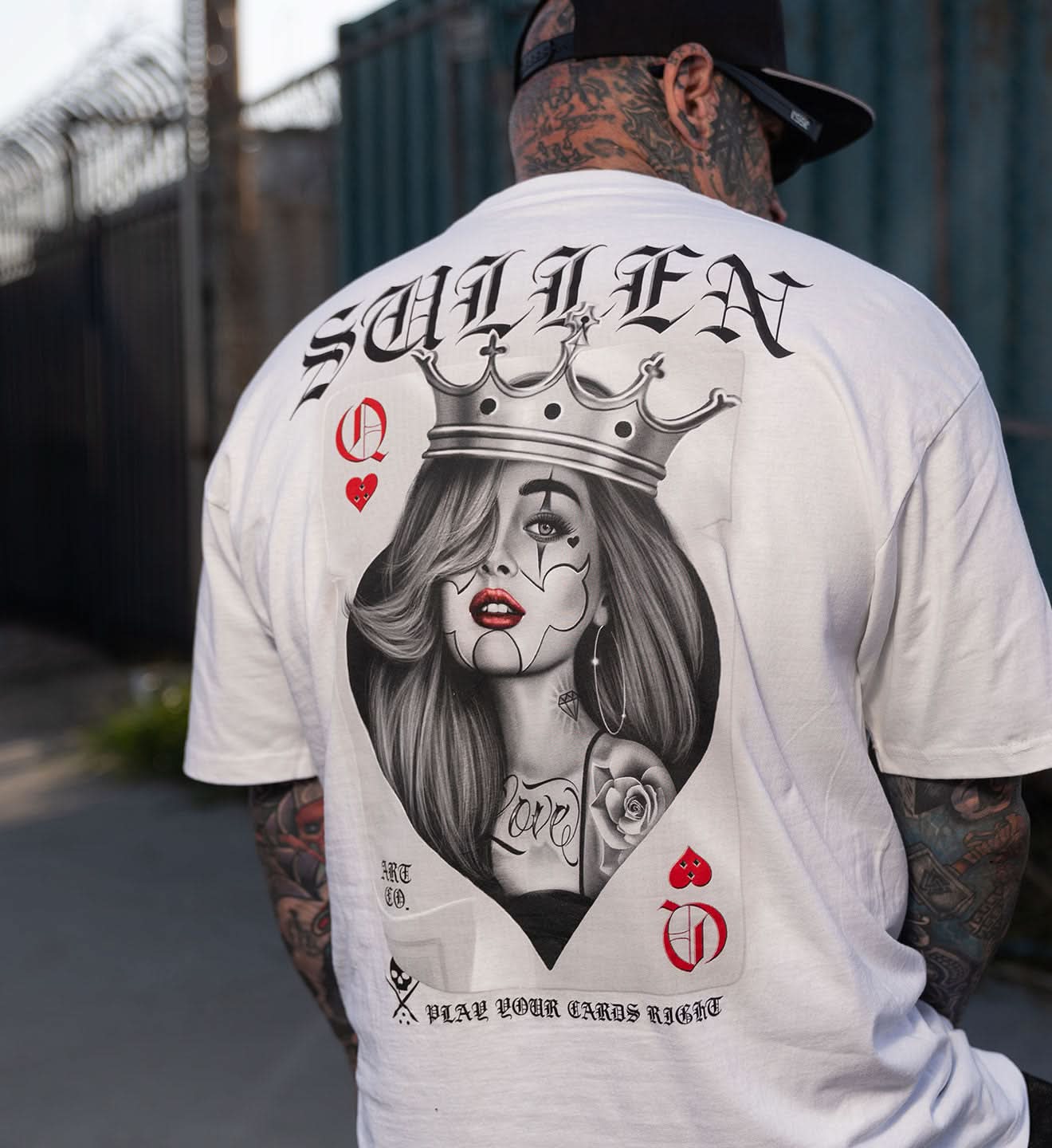 Queen of Love スタンダード タトゥー アート  - Queen Street Fashion のレビューと価格