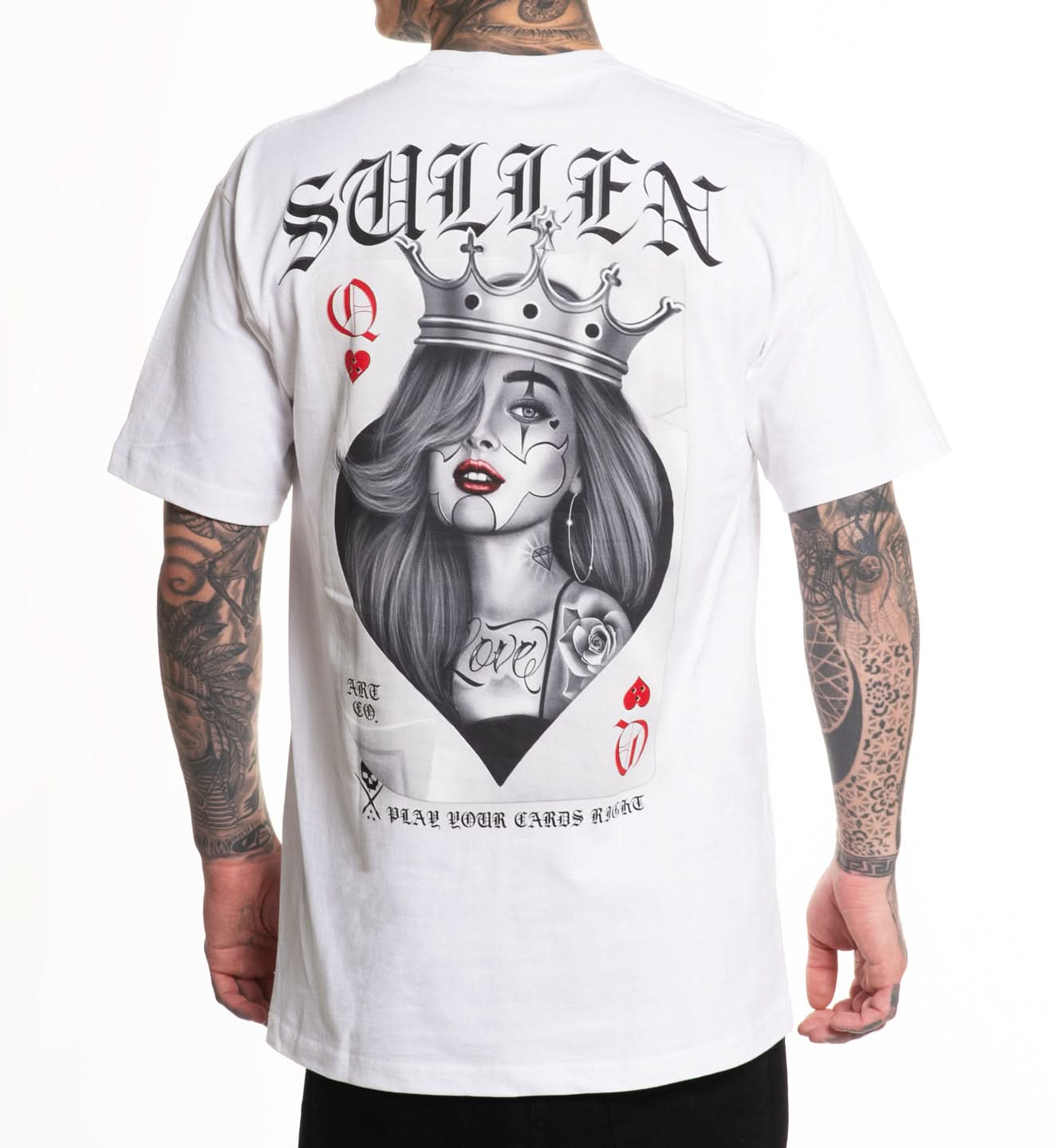 Queen of Love スタンダード タトゥー アート  - Queen Street Fashion のレビューと価格
