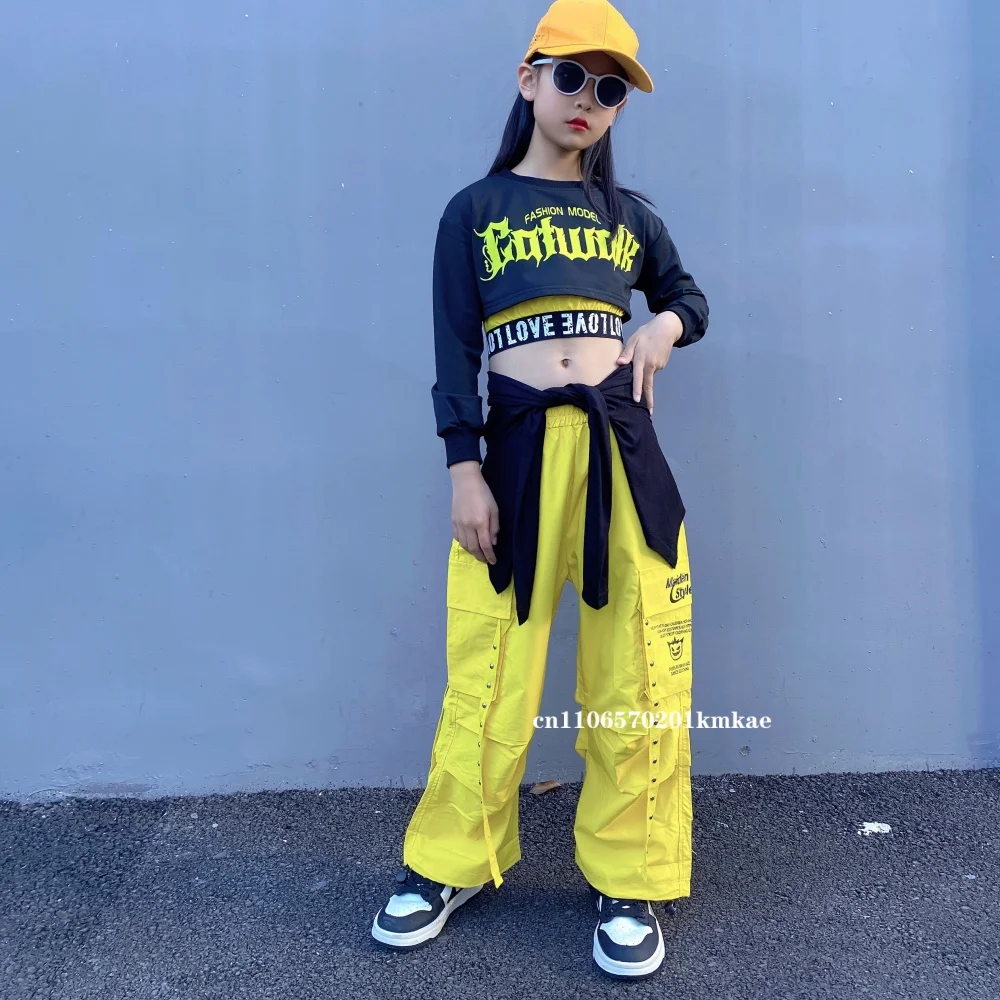 ヒップホップガールズファッション K-POP クロップトップ - Street Fashion Kpop のレビューと価格