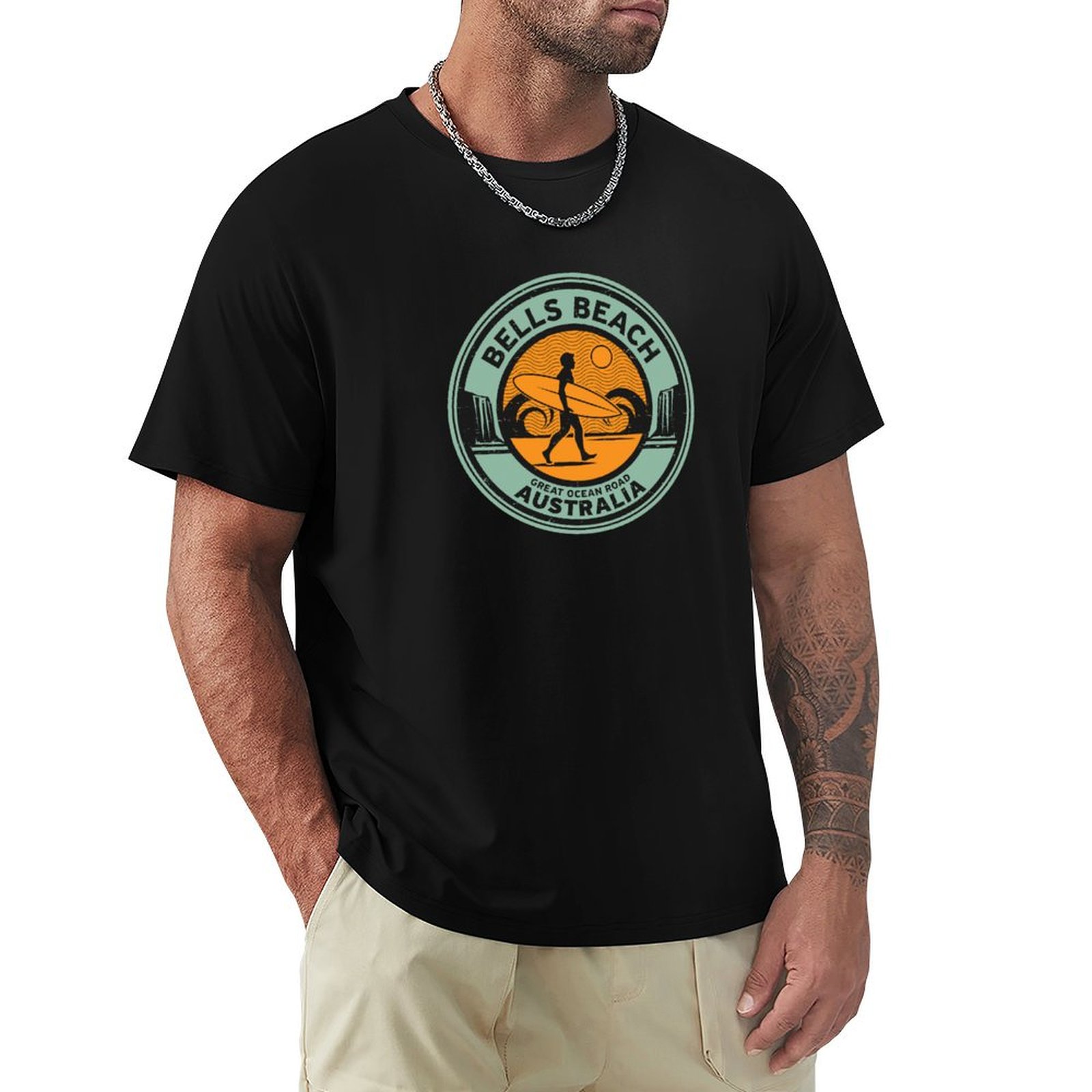 オーストラリア・ベルズビーチ Tシャツ ストリートファッショ - Street Fashion Australia のレビューと価格