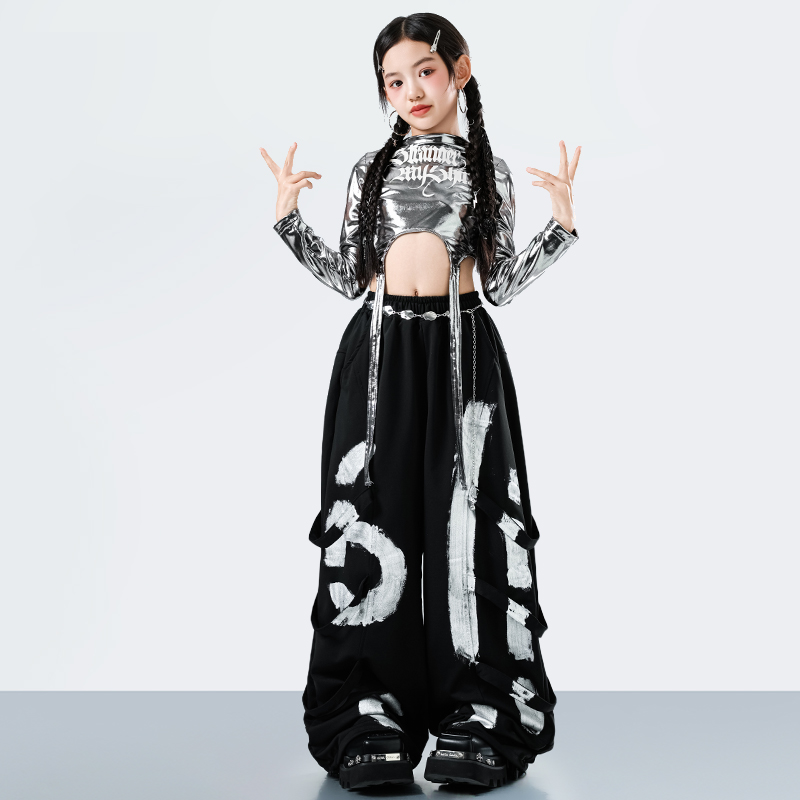 韓国 Y2K キッズストリートウェアスタイルヒップホップダン - Street Fashion In Korea のレビューと価格