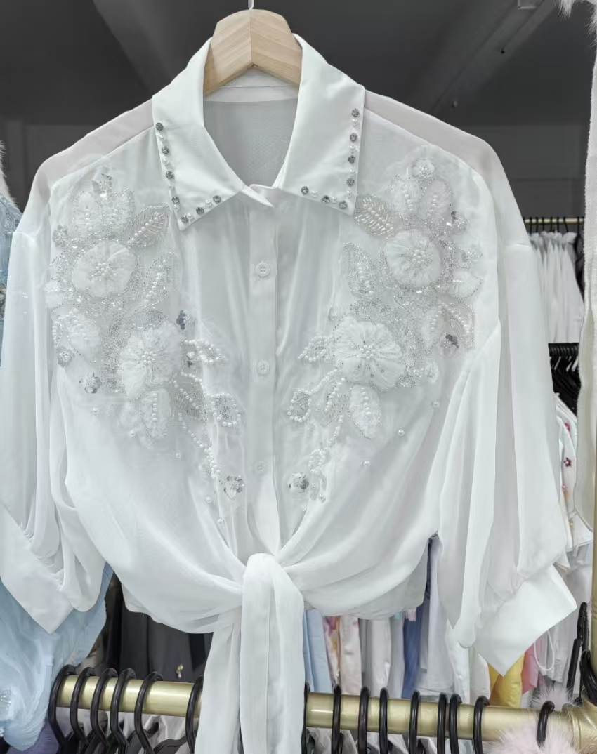 ストリートウェア夏の日焼け止めブラウスシャツ女性用カーディガ - Street Fashion In Korea のレビューと価格
